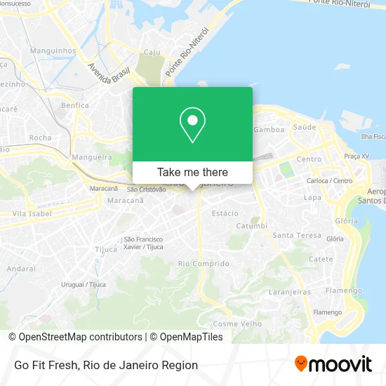 Go Fit Fresh map
