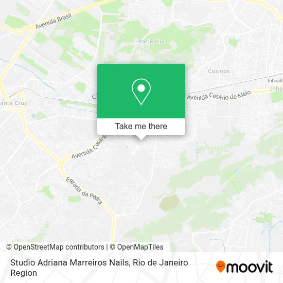 Studio Adriana Marreiros Nails map
