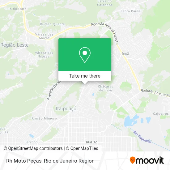 Rh Moto Peças map