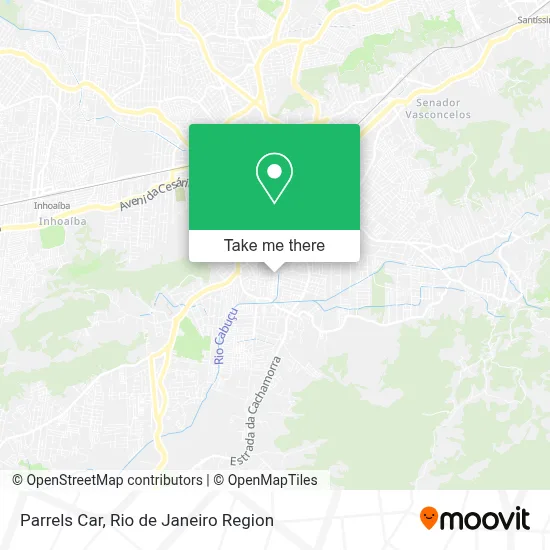 Parrels Car map