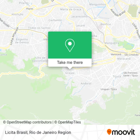 Licita Brasil map