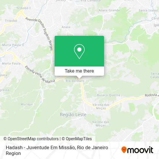Hadash - Juventude Em Missão map