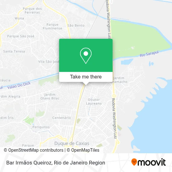 Bar Irmãos Queiroz map