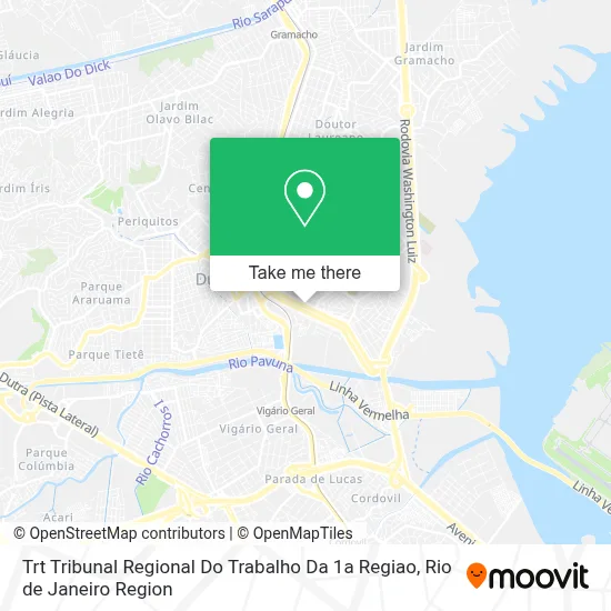 Trt Tribunal Regional Do Trabalho Da 1a Regiao map