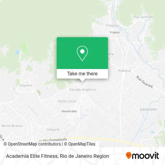 Academia Elite Fitness map