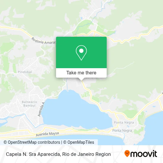 Capela N. Sra Aparecida map