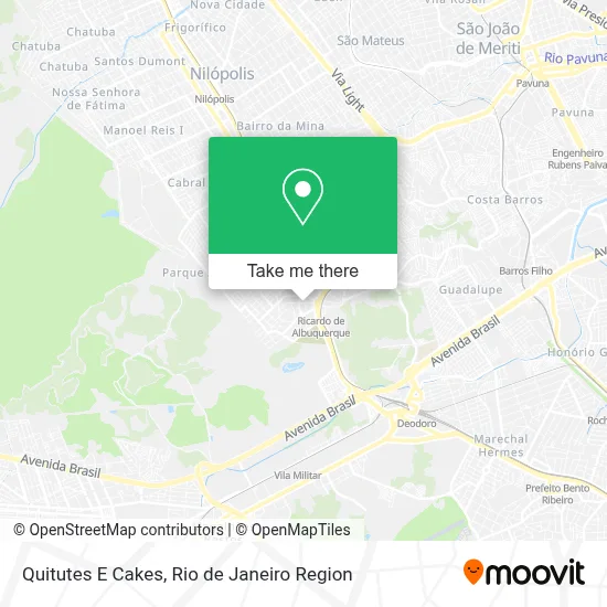 Quitutes E Cakes map