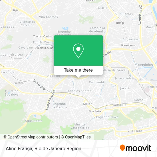 Aline França map