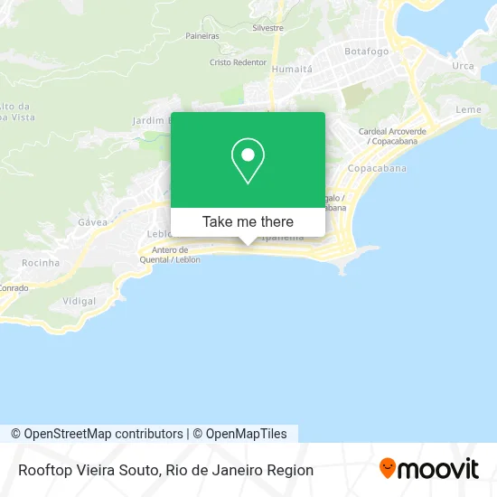 Rooftop Vieira Souto map