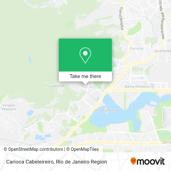 Carioca Cabeleireiro map