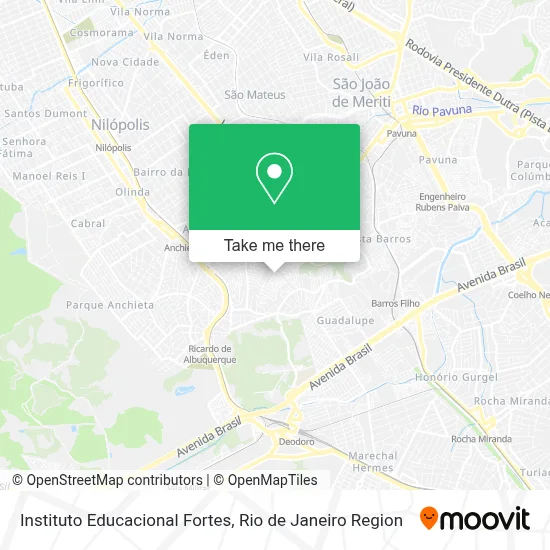 Instituto Educacional Fortes map