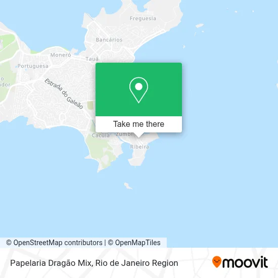 Papelaria Dragão Mix map