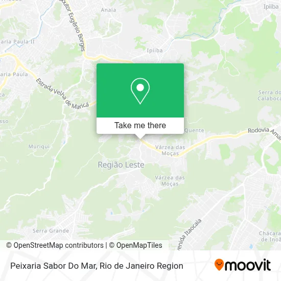 Peixaria Sabor Do Mar map