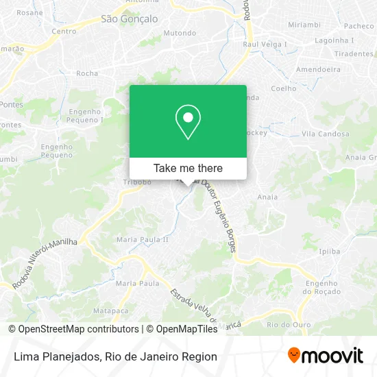 Lima Planejados map