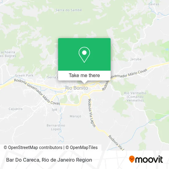 Bar Do Careca map