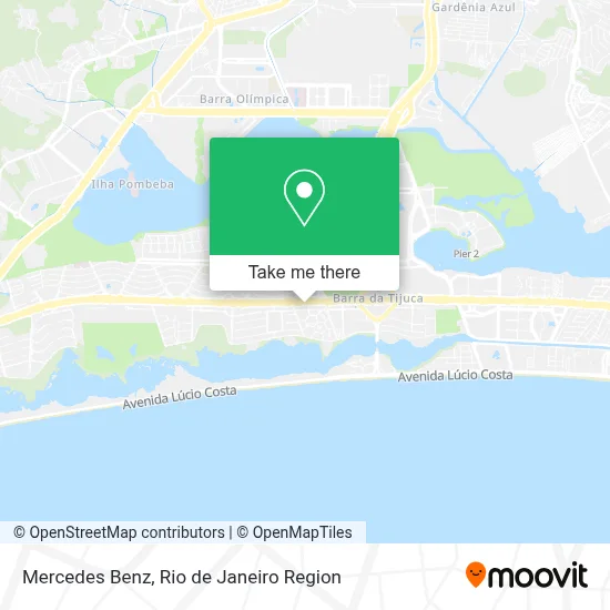 Mercedes Benz map