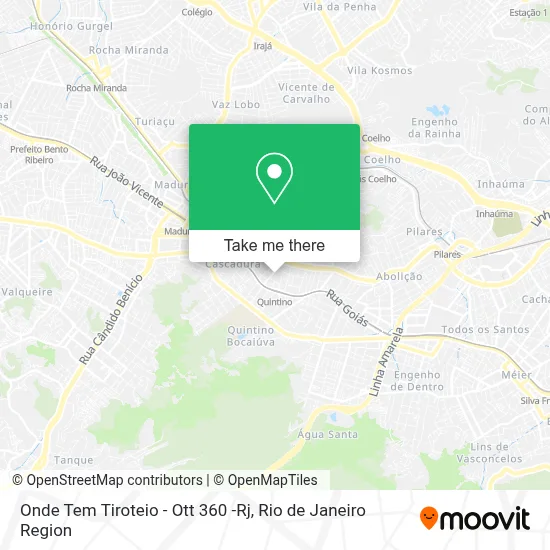 Onde Tem Tiroteio - Ott 360 -Rj map