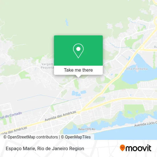 Espaço Marie map