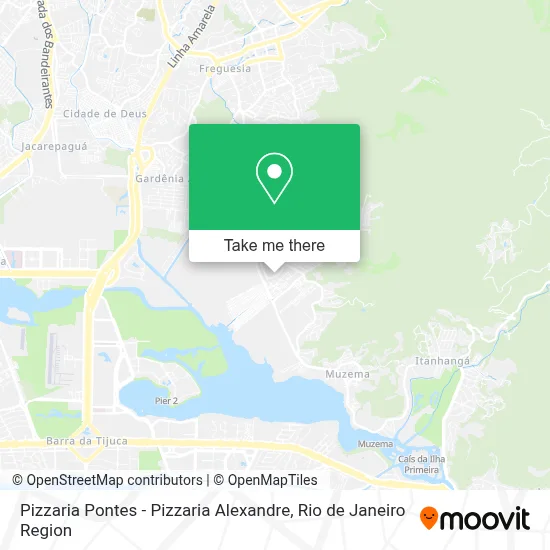 Pizzaria Pontes - Pizzaria Alexandre map