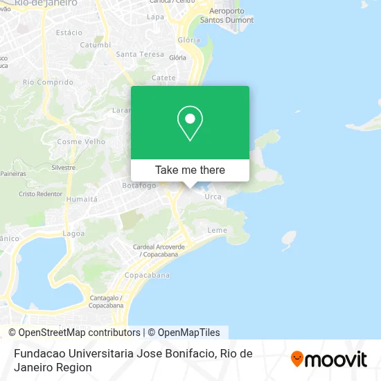 Fundacao Universitaria Jose Bonifacio map