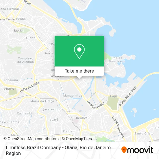 Limitless Brazil Company - Olaria map
