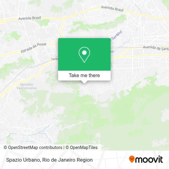 Spazio Urbano map