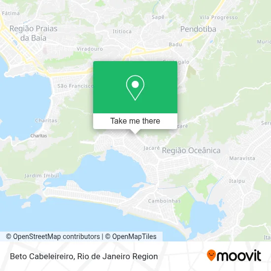 Beto Cabeleireiro map