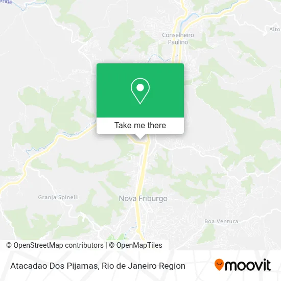 Atacadao Dos Pijamas map