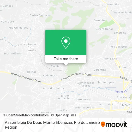 Assembleia De Deus Monte Ebenezer map