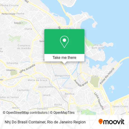 Nhj Do Brasil Container map