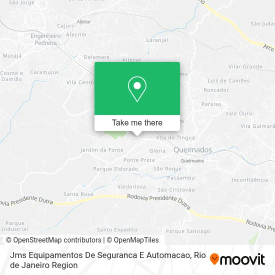 Jms Equipamentos De Seguranca E Automacao map