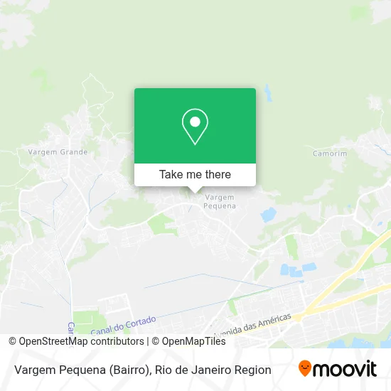 Vargem Pequena (Bairro) map
