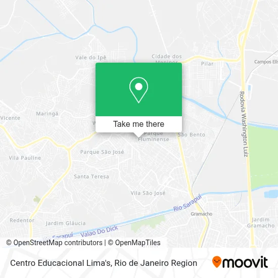 Centro Educacional Lima's map