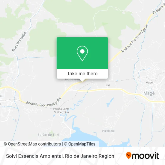 Solví Essencis Ambiental map