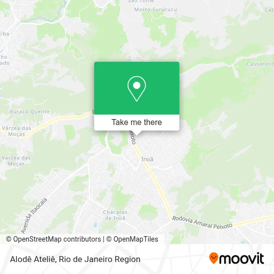 Alodê Ateliê map