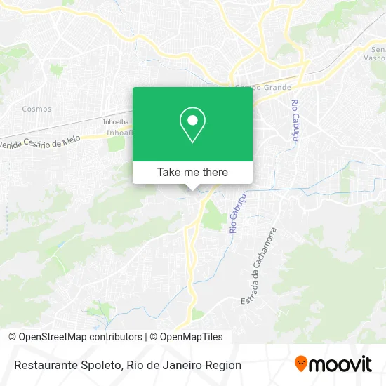 Restaurante Spoleto map
