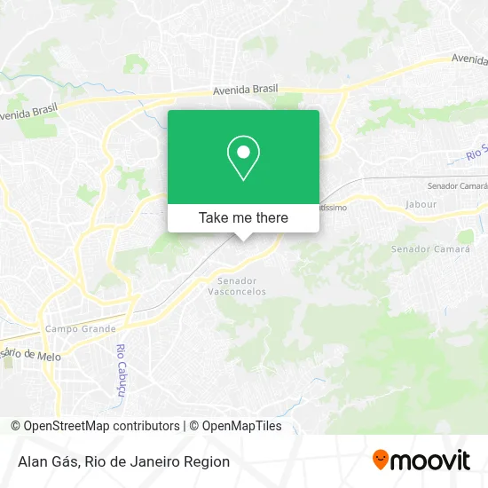 Alan Gás map