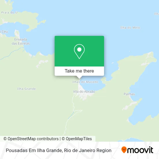 Pousadas Em Ilha Grande map