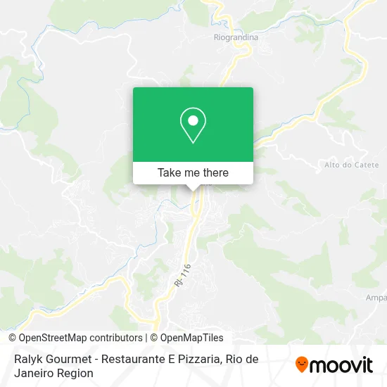 Ralyk Gourmet - Restaurante E Pizzaria map