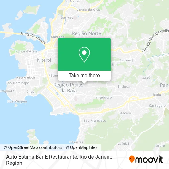 Auto Estima Bar E Restaurante map