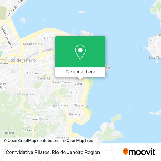 Comvidativa Pilates map