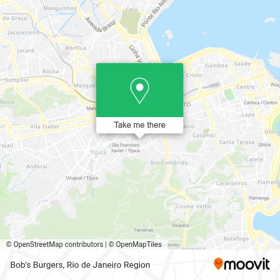 Bob's Burgers map
