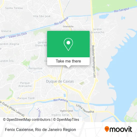 Fenix Caxiense map
