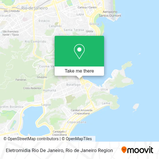 Eletromidia Rio De Janeiro map