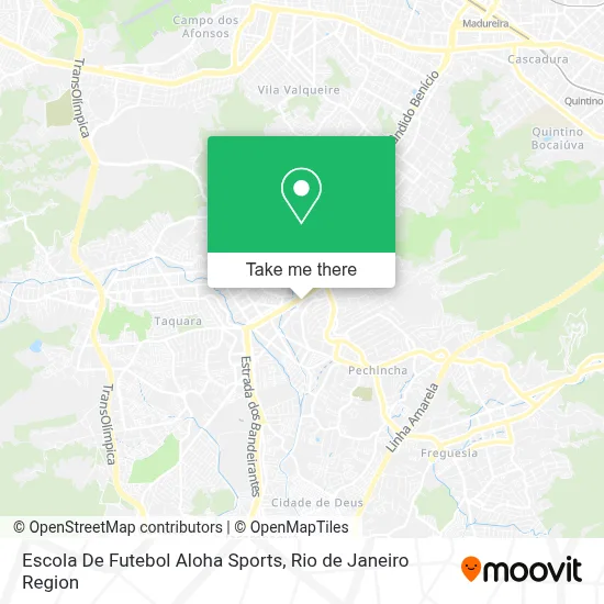 Escola De Futebol Aloha Sports map