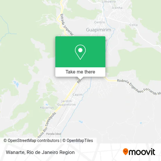Wanarte map