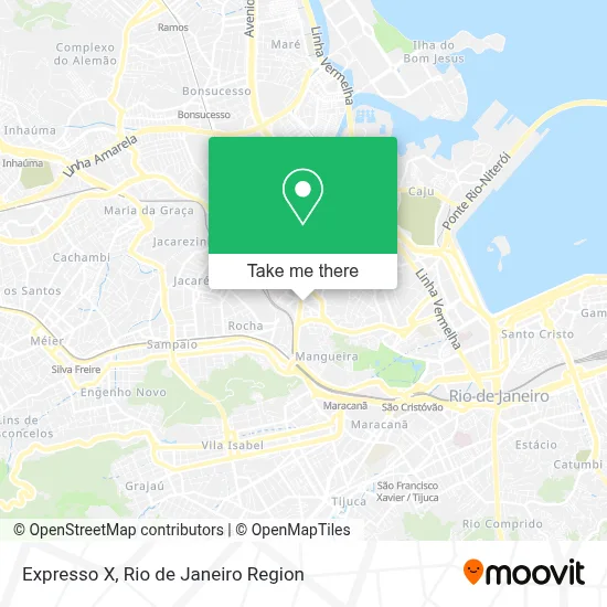 Expresso X map