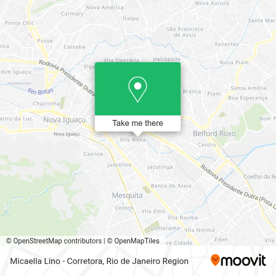 Micaella Lino - Corretora map
