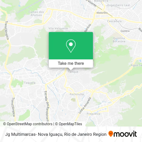 Jg Multimarcas- Nova Iguaçu map