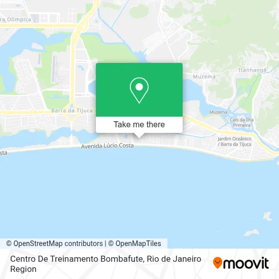 Centro De Treinamento Bombafute map